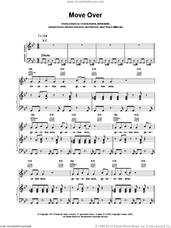 Cover icon of Move Over sheet music for voice, piano or guitar by The Spice Girls, intermediate skill level