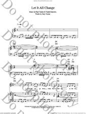 Cover icon of Let It All Change sheet music for voice, piano or guitar by Lighthouse Family, intermediate skill level