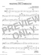 Cover icon of Waiting on a Miracle (from Encanto) sheet music for orchestra (cello) by Lin-Manuel Miranda and Robert Longfield, intermediate skill level