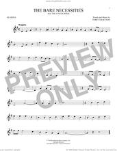 Cover icon of The Bare Necessities (from The Jungle Book) sheet music for ocarina solo by Terry Gilkyson, intermediate skill level