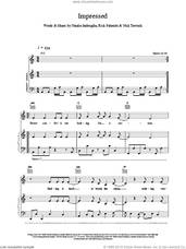 Cover icon of Impressed sheet music for voice, piano or guitar by Natalie Imbruglia, intermediate skill level