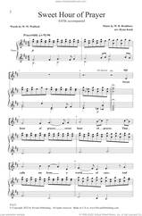 Cover icon of Sweet Hour of Prayer (arr. Hyun Kook) sheet music for choir (SATB: soprano, alto, tenor, bass) by W.B. Bradbury, Hyun Kook and W.W. Walford, intermediate skill level
