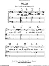 Cover icon of What If... sheet music for voice, piano or guitar by The Lightning Seeds, intermediate skill level