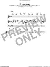 Cover icon of Dr Jones sheet music for voice, piano or guitar by Aqua, intermediate skill level