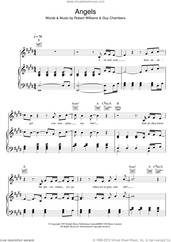 Cover icon of Angels sheet music for voice, piano or guitar by Robbie Williams and Guy Chambers, intermediate skill level
