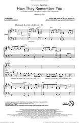 Cover icon of How They Remember You (arr. Roger Emerson) sheet music for choir (SATB: soprano, alto, tenor, bass) by Rascal Flatts, Roger Emerson, Allen Shamblin, Josh Osborne and Marc Beeson, intermediate skill level