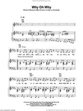 Cover icon of Why Oh Why sheet music for voice, piano or guitar by Celine Dion, intermediate skill level