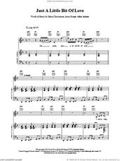 Cover icon of Just A Little Bit Of Love sheet music for voice, piano or guitar by Celine Dion, intermediate skill level