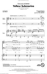 Cover icon of Yellow Submarine (arr. Mac Huff) sheet music for choir (3-Part Mixed) by The Beatles, Mac Huff, John Lennon and Paul McCartney, intermediate skill level