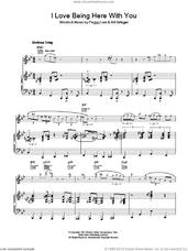 Cover icon of I Love Being Here With You sheet music for voice, piano or guitar by Diana Krall, intermediate skill level