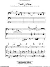 Cover icon of The Right Time sheet music for voice, piano or guitar by The Corrs, intermediate skill level