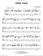 Cover icon of Cool Yule [Jazz version] (arr. Brent Edstrom) sheet music for piano solo by Louis Armstrong, Brent Edstrom and Steve Allen, intermediate skill level