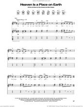 Cover icon of Heaven Is A Place On Earth sheet music for guitar (tablature) by Belinda Carlisle, Ellen Shipley and Rick Nowels, intermediate skill level