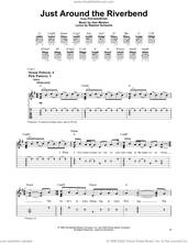 Cover icon of Just Around The Riverbend (from Pocahontas) sheet music for guitar solo (easy tablature) by Alan Menken, Alan Menken & Stephen Schwartz and Stephen Schwartz, easy guitar (easy tablature)