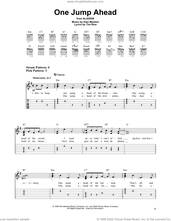 Cover icon of One Jump Ahead (from Aladdin) sheet music for guitar solo (easy tablature) by Alan Menken and Tim Rice, easy guitar (easy tablature)