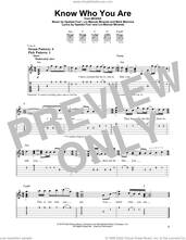 Cover icon of Know Who You Are (from Moana) sheet music for guitar solo (easy tablature) by Lin-Manuel Miranda and Mark Mancina, easy guitar (easy tablature)