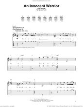 Cover icon of An Innocent Warrior (from Moana) sheet music for guitar solo (easy tablature) by Opetaia Foa'i, easy guitar (easy tablature)