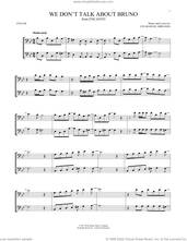 Cover icon of We Don't Talk About Bruno (from Encanto) sheet music for two cellos (duet, duets) by Lin-Manuel Miranda, intermediate skill level