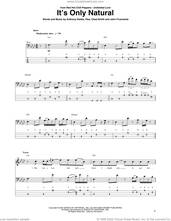 Cover icon of It's Only Natural sheet music for bass (tablature) (bass guitar) by Red Hot Chili Peppers, Anthony Kiedis, Chad Smith, Flea and John Frusciante, intermediate skill level