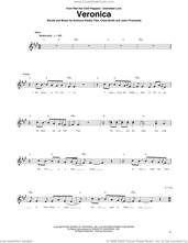 Cover icon of Veronica sheet music for bass (tablature) (bass guitar) by Red Hot Chili Peppers, Anthony Kiedis, Chad Smith, Flea and John Frusciante, intermediate skill level