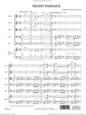 Cover icon of Night Passage (COMPLETE) sheet music for orchestra by Robert Longfield, intermediate skill level