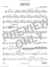 Cover icon of Obi-Wan (arr. Michael Brown) sheet music for concert band (Bb clarinet 1) by John Williams and Michael Brown, intermediate skill level