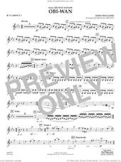Cover icon of Obi-Wan (arr. Michael Brown) sheet music for concert band (Bb clarinet 2) by John Williams and Michael Brown, intermediate skill level