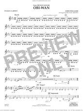 Cover icon of Obi-Wan (arr. Michael Brown) sheet music for concert band (Bb bass clarinet) by John Williams and Michael Brown, intermediate skill level