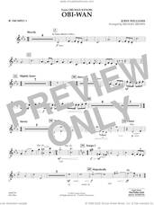Cover icon of Obi-Wan (arr. Michael Brown) sheet music for concert band (Bb trumpet 1) by John Williams and Michael Brown, intermediate skill level
