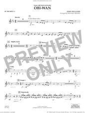 Cover icon of Obi-Wan (arr. Michael Brown) sheet music for concert band (Bb trumpet 2) by John Williams and Michael Brown, intermediate skill level