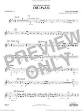 Cover icon of Obi-Wan (arr. Michael Brown) sheet music for concert band (Bb trumpet 3) by John Williams and Michael Brown, intermediate skill level