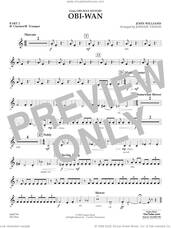 Cover icon of Obi-Wan (arr. Johnnie Vinson) sheet music for concert band (Bb clarinet/bb trumpet) by John Williams and Johnnie Vinson, intermediate skill level