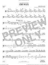 Cover icon of Obi-Wan (arr. Johnnie Vinson) sheet music for concert band (pt.3 - viola) by John Williams and Johnnie Vinson, intermediate skill level