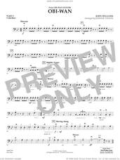 Cover icon of Obi-Wan (arr. Johnnie Vinson) sheet music for concert band (cello/bass) by John Williams and Johnnie Vinson, intermediate skill level
