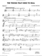 Cover icon of The Things That Need To Heal sheet music for jazz band (tenor sax 1) by Michele Fernández, intermediate skill level