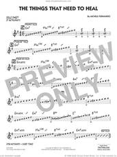 Cover icon of The Things That Need To Heal sheet music for jazz band (Eb solo sheet) by Michele Fernández, intermediate jazz band (Eb sheet)