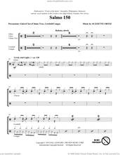 Cover icon of Salmo 150 sheet music for orchestra/band (percussion) by Suzzette Ortiz and Psalm 150, 1-6, intermediate skill level
