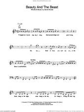 Cover icon of Beauty And The Beast sheet music for voice and other instruments (fake book) by David Bowie, intermediate skill level