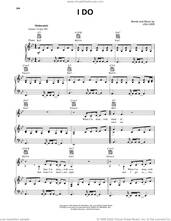 Cover icon of I Do sheet music for voice, piano or guitar by Lisa Loeb, intermediate skill level