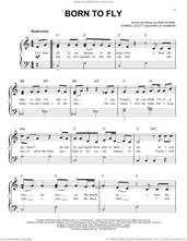 Cover icon of Born To Fly sheet music for piano solo by Sara Evans, Darrell Scott and Marcus Hummon, beginner skill level