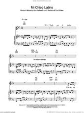 Cover icon of Mi Chico Latino sheet music for voice, piano or guitar by Geri Halliwell, intermediate skill level
