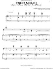 Cover icon of Sweet Adeline (You're The Flower Of My Heart, Sweet Adeline) sheet music for voice, piano or guitar by Richard H. Gerard and Henry W. Armstrong, Henry W. Armstrong and Richard H. Gerard, intermediate skill level