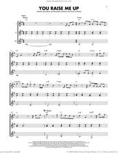 Cover icon of You Raise Me Up sheet music for guitar ensemble by Josh Groban, Brendan Graham and Rolf Lovland, intermediate skill level