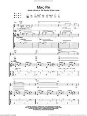 Cover icon of Mojo Pin sheet music for guitar (tablature) by Jeff Buckley and Gary Lucas, intermediate skill level