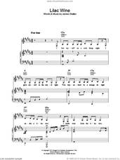 Cover icon of Lilac Wine sheet music for voice, piano or guitar by Katie Melua, intermediate skill level