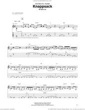 Cover icon of Knappsack sheet music for guitar (tablature) by Steve Vai, intermediate skill level