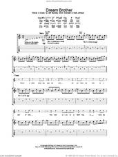 Cover icon of Dream Brother sheet music for guitar (tablature) by Jeff Buckley, Matt Johnson and Mick Grondahl, intermediate skill level