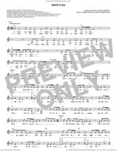Cover icon of White Flag sheet music for voice and other instruments (fake book) by Dido Armstrong, Rick Nowels and Rollo Armstrong, intermediate skill level
