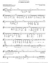Cover icon of If It Makes You Happy sheet music for voice and other instruments (fake book) by Sheryl Crow and Jeff Trott, intermediate skill level
