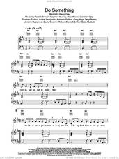 Cover icon of Do Something sheet music for voice, piano or guitar by Macy Gray, intermediate skill level
